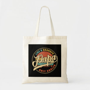Bolsa Tote Mens PAPA como um Vovô APENAS UM Pai Engraçado