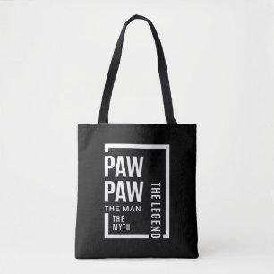 Bolsa Tote Mens Pawpaw O Homem O Mito Que A Lenda Deu