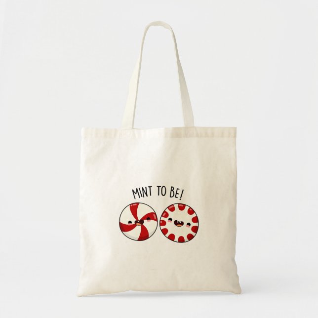 Bolsa Tote Menta Para Ser Brincadeira Doce Pun Candy (Frente)