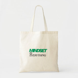 Bolsa Tote Mentalidade é Tudo, Inspirador, Motivacional