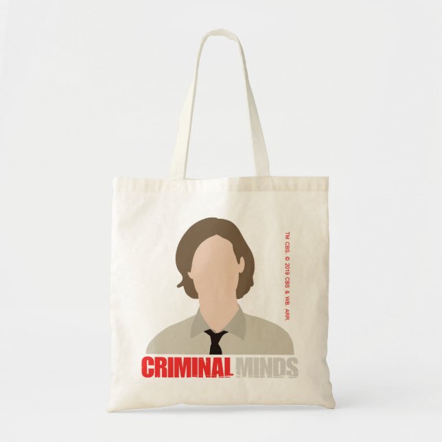 Bolsa Tote Mentes Criminais - Dr. Spencer Reid (Frente)