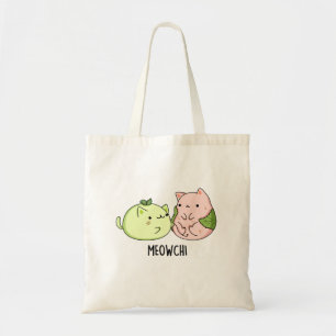 Bolsa Tote Meowchi Funny Mochi Pun