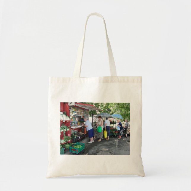 Bolsa Tote Mercado das damas Polônia de fazendeiros poloneses (Frente)
