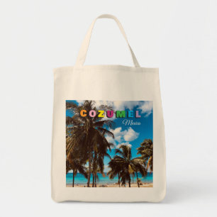 Bolsa Tote Mercado de Lembranças de Cozumel México