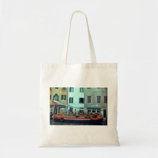 Bolsa Tote Mercado do Barco, Fazenda fresca, Veneza, Itália..
