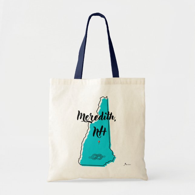 Bolsa Tote Meredith, NH Tote Bag (Frente)