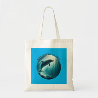 Bolsa Tote Mergulhe Dolphin Livre Ao Vivo