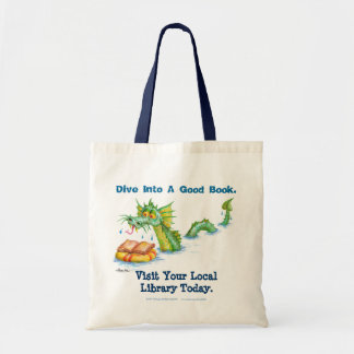 Bolsa Tote Mergulhe em um bom livro