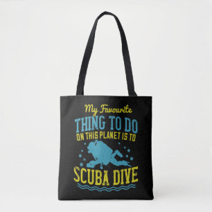 Bolsa Tote Mergulho - Minha Coisa Favorita É Mergulho