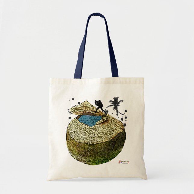 Bolsa Tote Mergulho no Coco (Frente)