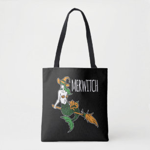 Bolsa Tote Mermaid Halloween