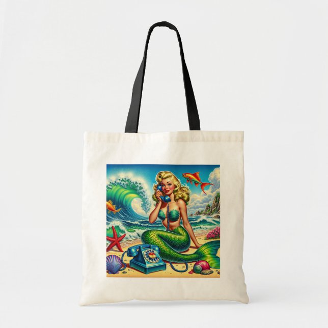 Bolsa Tote Mermaid Princess (Frente)
