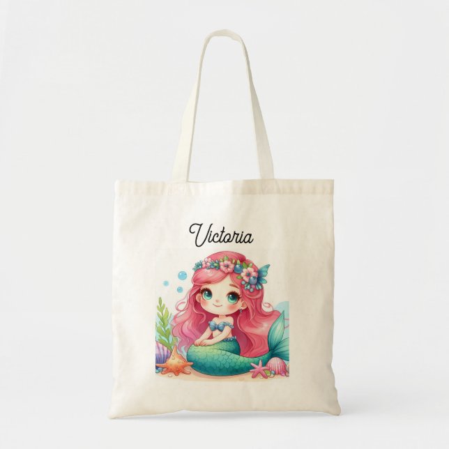 Bolsa Tote Mermaid Tote Bag (Frente)