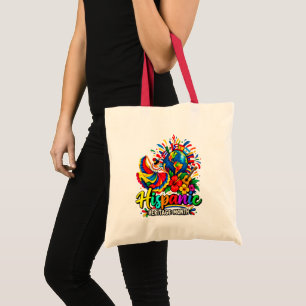 Bolsa Tote Mês da Herança Hispânica Todos os Países