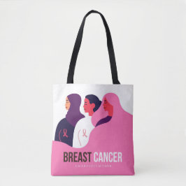 Bolsa Tote Mês de consciência do câncer de mama