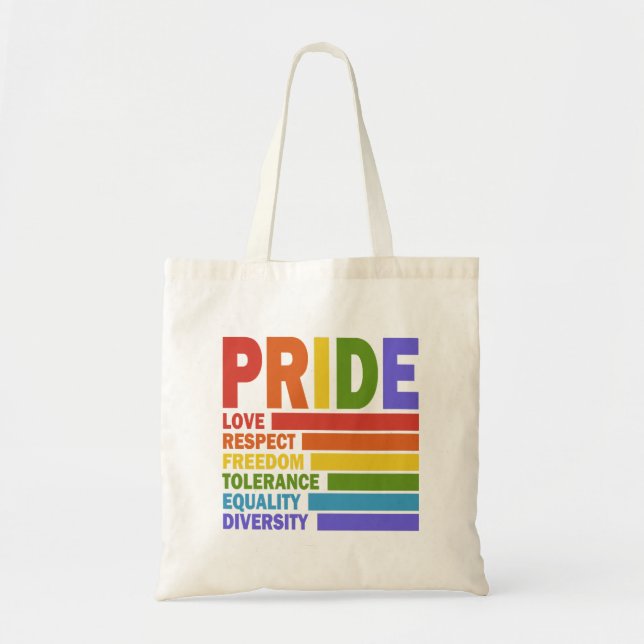 Bolsa Tote Mês do Orgulho LGBT (Frente)
