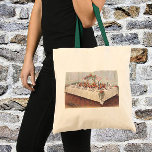 Bolsa Tote Mesa de Banquete de Casamento Vintage