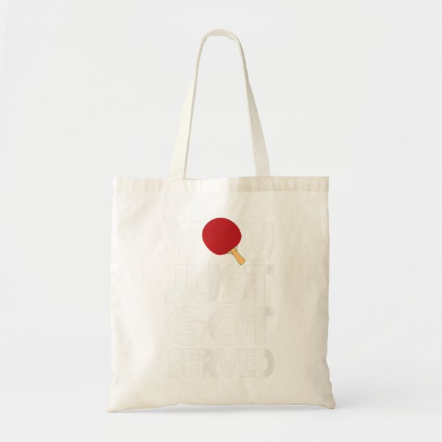 Bolsa Tote Mesa de Tênis para pinças de pino de borboleta mas (Frente)