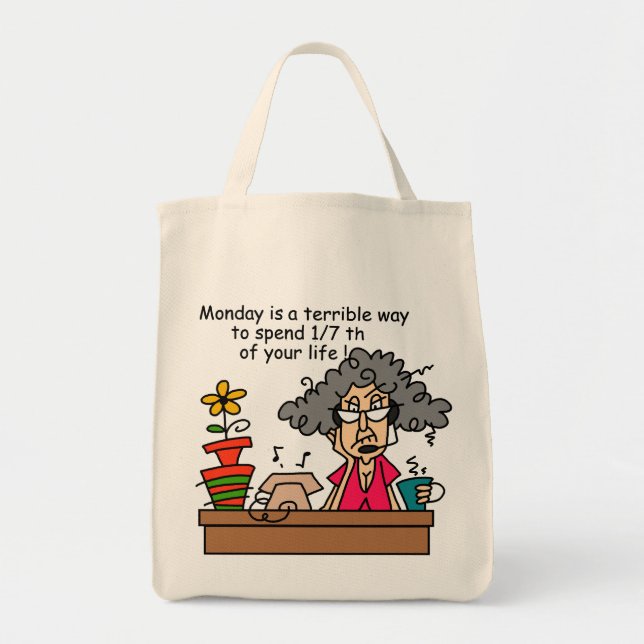 Bolsa Tote Meses Humor (Frente)