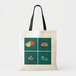 Bolsa Tote Mesmos olhos, formas diferentes