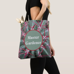 Bolsa Tote Mestre Gardener Barrel Cactus Deserto Sudoeste