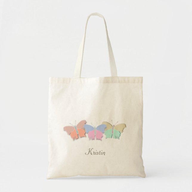 Bolsa Tote Metamorfose - Borboleta Personalizada Dif Tote Bag (Frente)