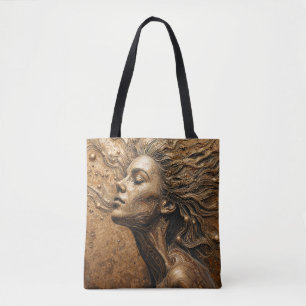 Bolsa Tote “Metamorfose da Luz” – Um Retrato Surreal
