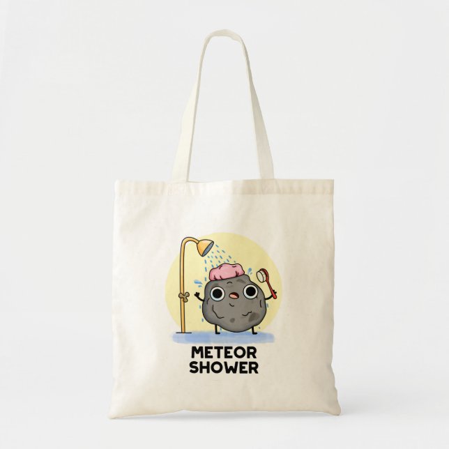 Bolsa Tote Meteor Chá Funny Science Pun (Frente)