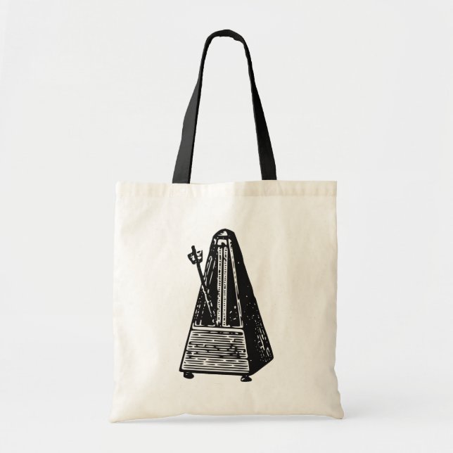 Bolsa Tote Metrônomo (Frente)