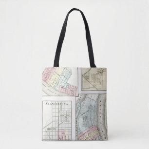 Bolsa Tote Metrópole, Shawneetown, Cairo e Pinckneyville