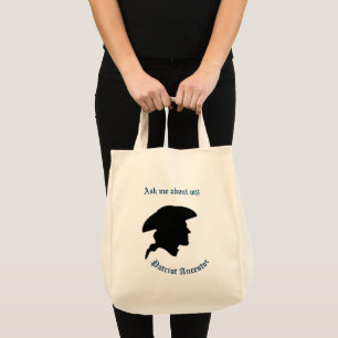 Bolsa Tote Meu Ancestral Patriota Tote Bag