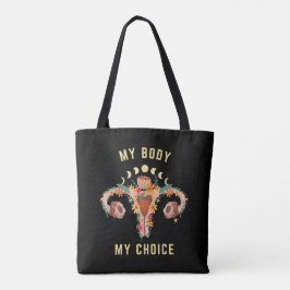 Bolsa Tote Meu Corpo Minha Escolha Feminista