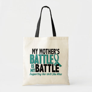 Bolsa Tote Meu da batalha câncer de ovário da mãe demasiad