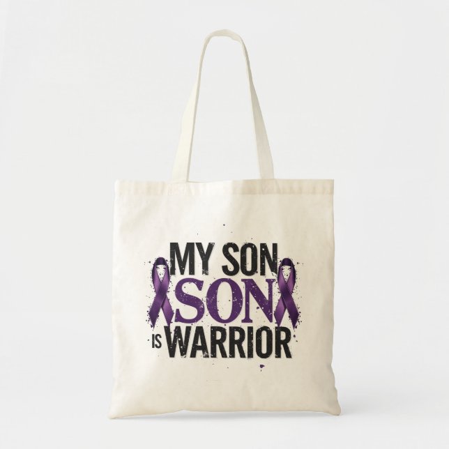Bolsa Tote Meu filho é um Cancer de guerra (Frente)