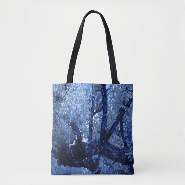 Bolsa Tote Meu inverno azul... (Frente)