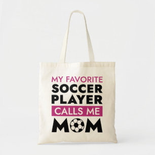 Bolsa Tote Meu Jogador De Futebol Favorito Me Chama Mãe