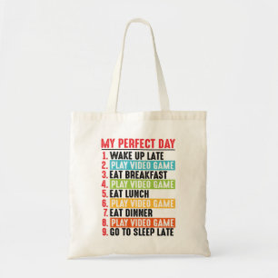 Bolsa Tote Meu jogador de videos games perfeito