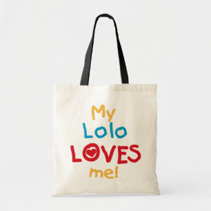 Bolsa Tote Meu Lolo me ama T-shirts e presentes