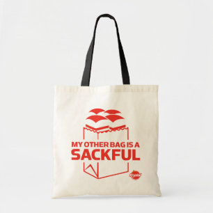 Bolsa Tote Meu outro saco é um Sackful
