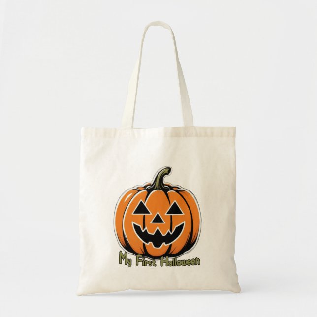 Bolsa Tote Meu Primeiro Halloween (Frente)