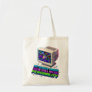 Bolsa Tote Meu Protetor de Tela Era Minha Personalidade – 90s