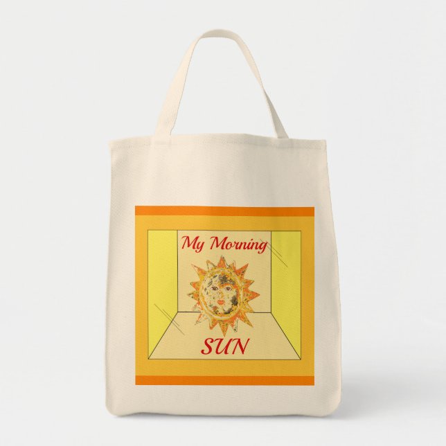 Bolsa Tote Meu Sol da Manhã (Frente)