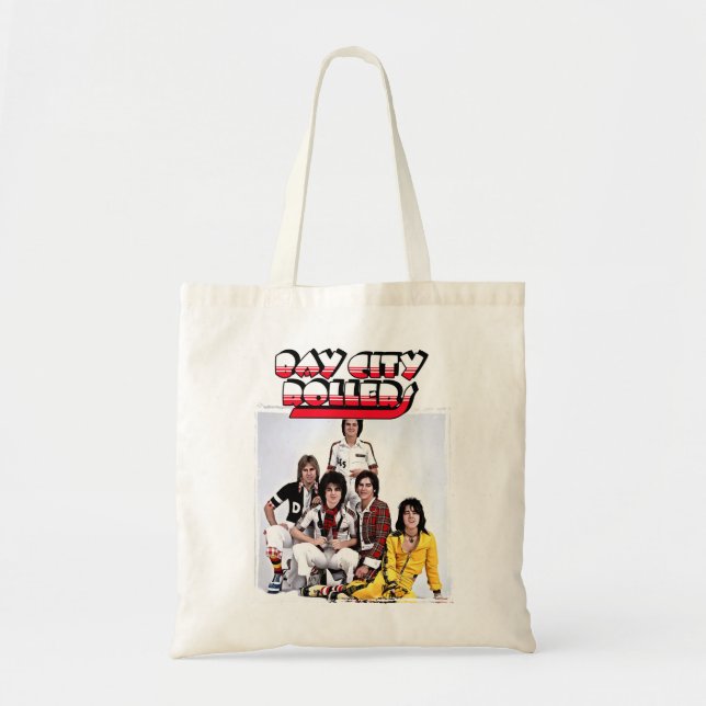 Bolsa Tote Meus Cilindros de Cidade do Compartimento de Banda (Frente)