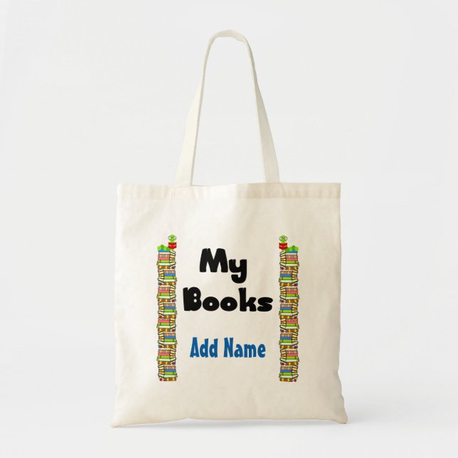 Bolsa Tote Meus Livros (Frente)