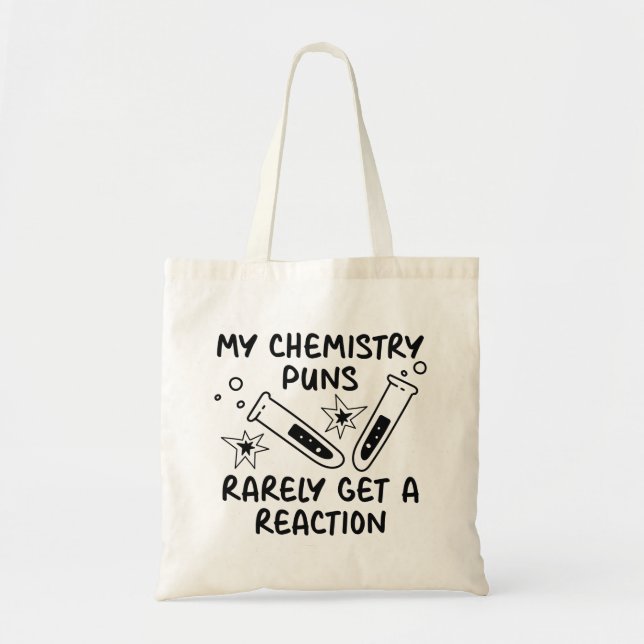 Bolsa Tote Meus Peitos De Química Raramente Têm Reação (Frente)