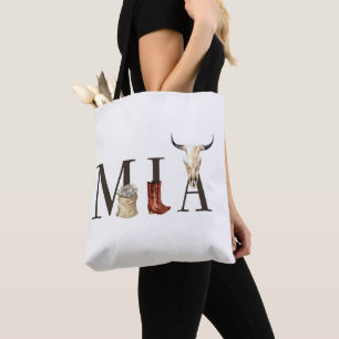 Bolsa Tote Mia cowboy, Western Cowboys, Cowboy