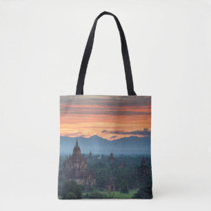 Bolsa Tote Mianmar, Bagan Nascer do Sol