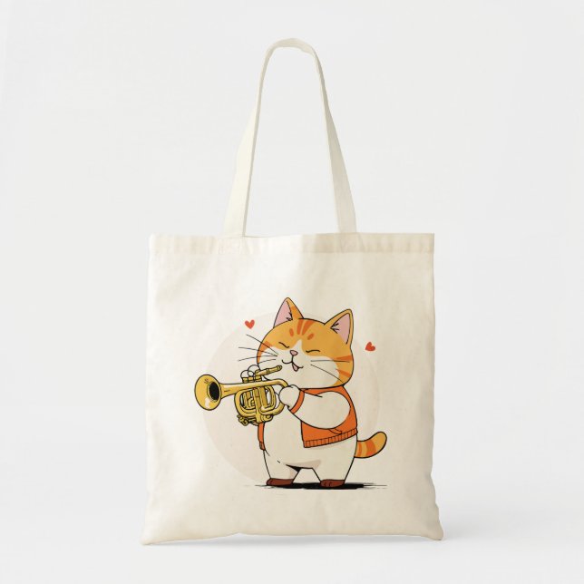 Bolsa Tote Miau e Melodias (Frente)