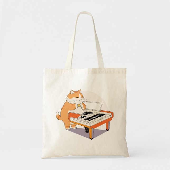 Bolsa Tote Miau e Melodias (Frente)