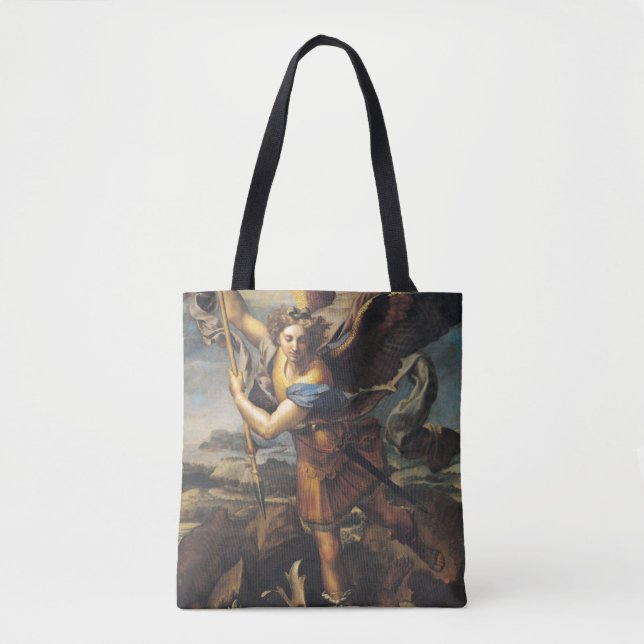 Bolsa Tote Michael Overwhelming the Demon, 1518 (Frente)
